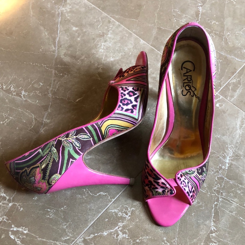 Carlos Santana high heels
